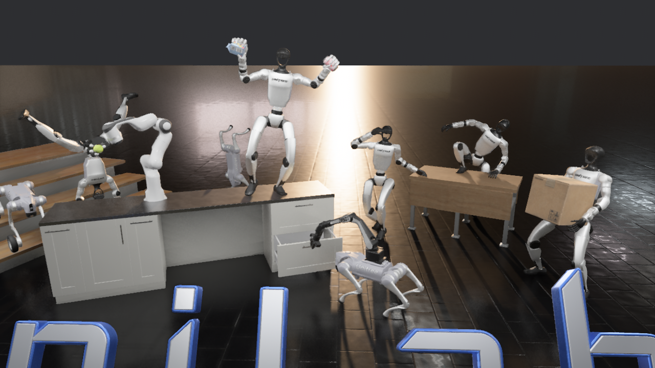 MotrixSim PBR teaser 近景