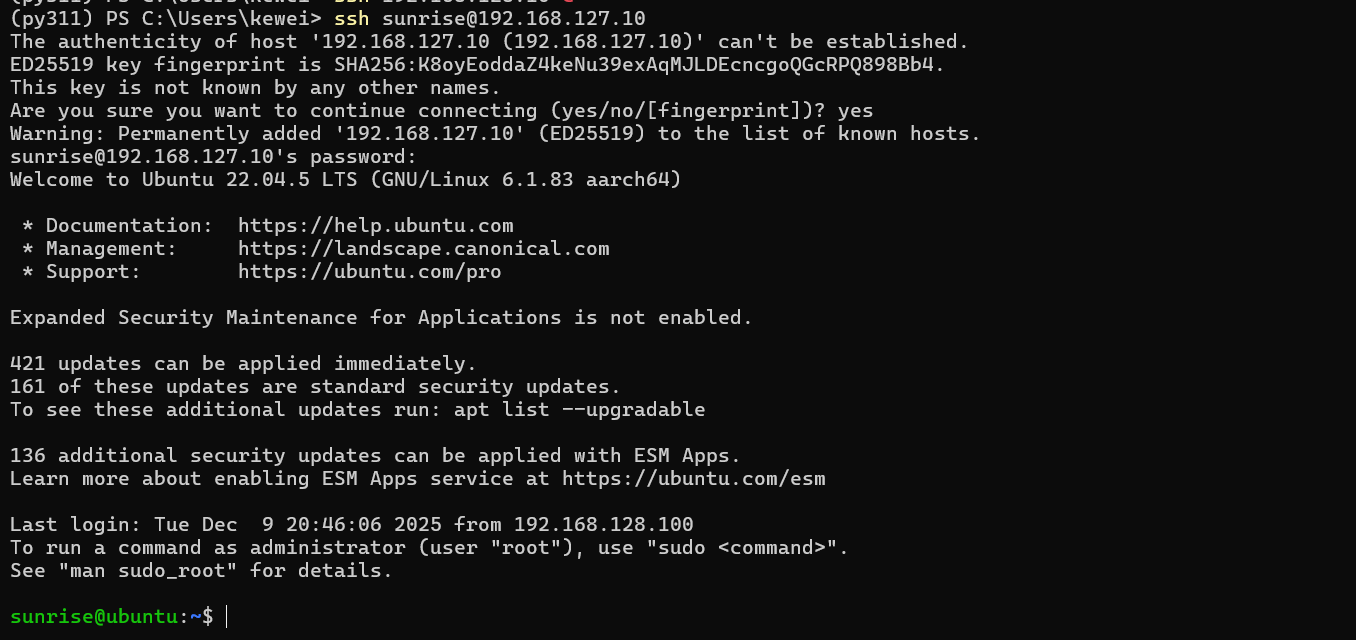 SSH Login