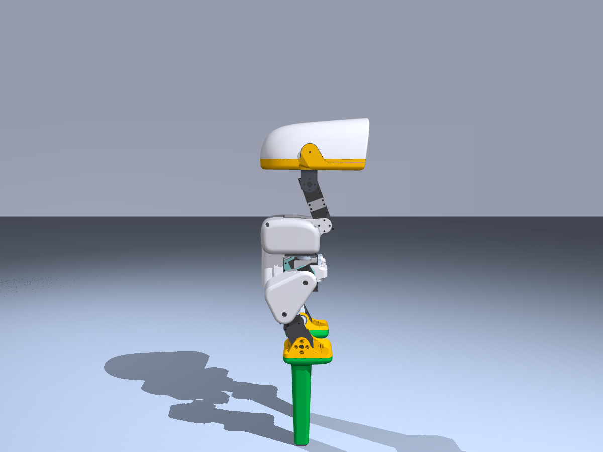 MicroDuck 高跷侧面渲染